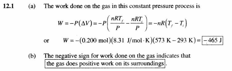 The gas thermostat Physics Homework Help, Physics Assignments and