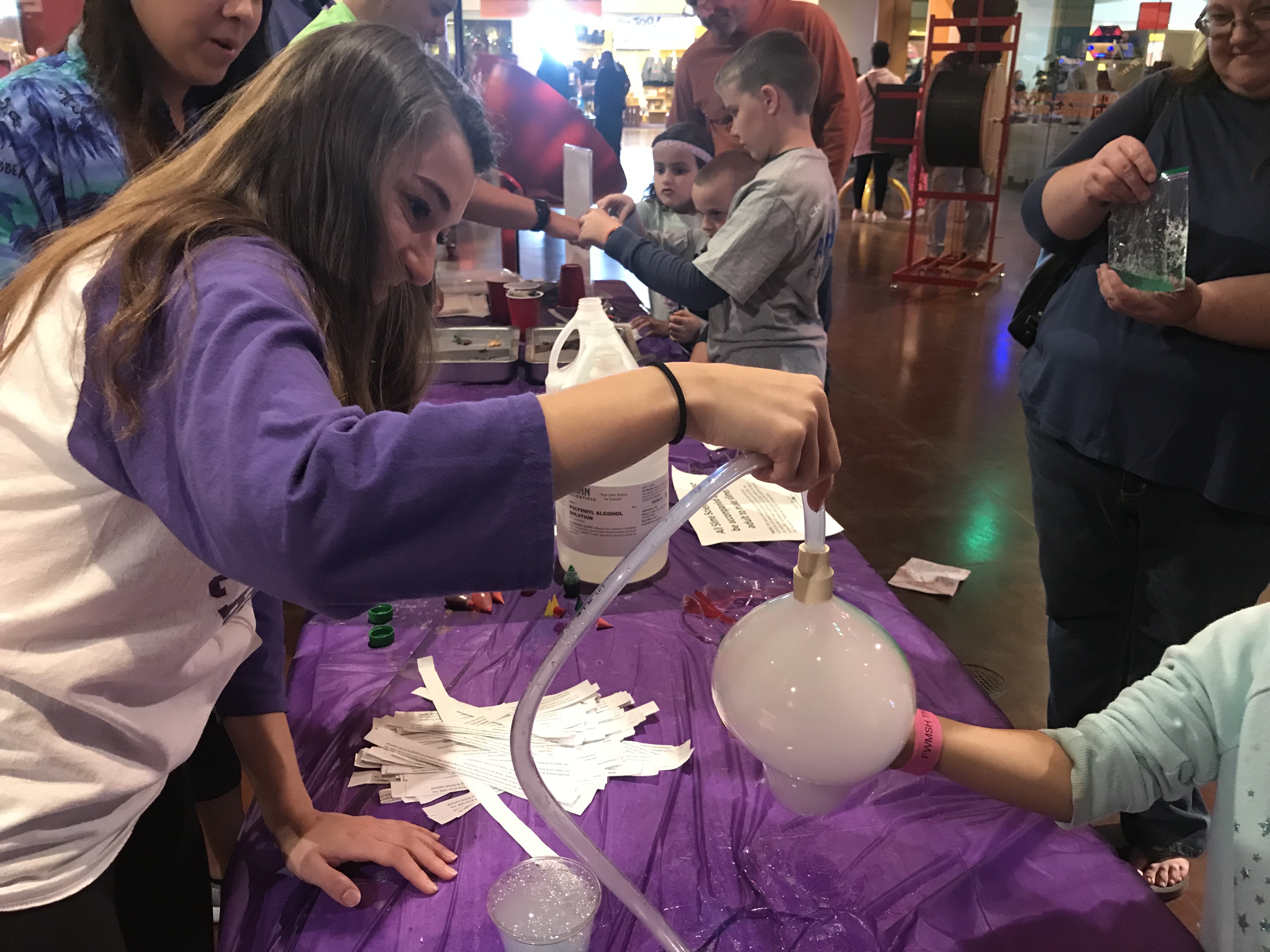 Chemistry Club is very active on the TCU campus providing activities for TCU students, families, and fans throughout the year.